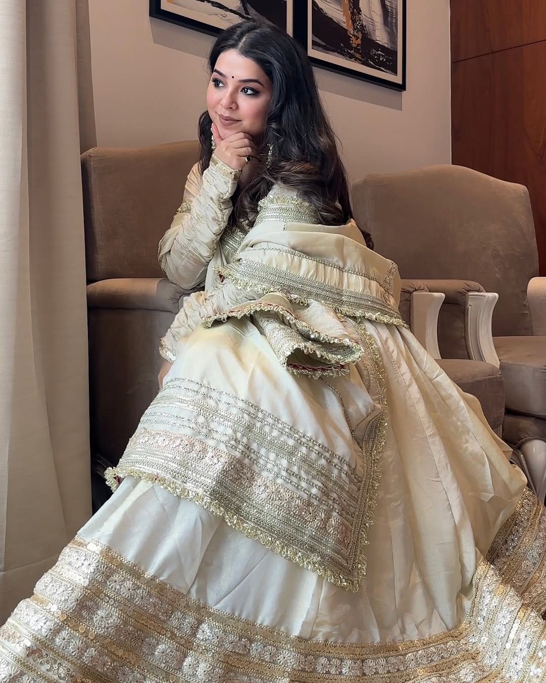 Mumtaz Stunning Anarkali Set
