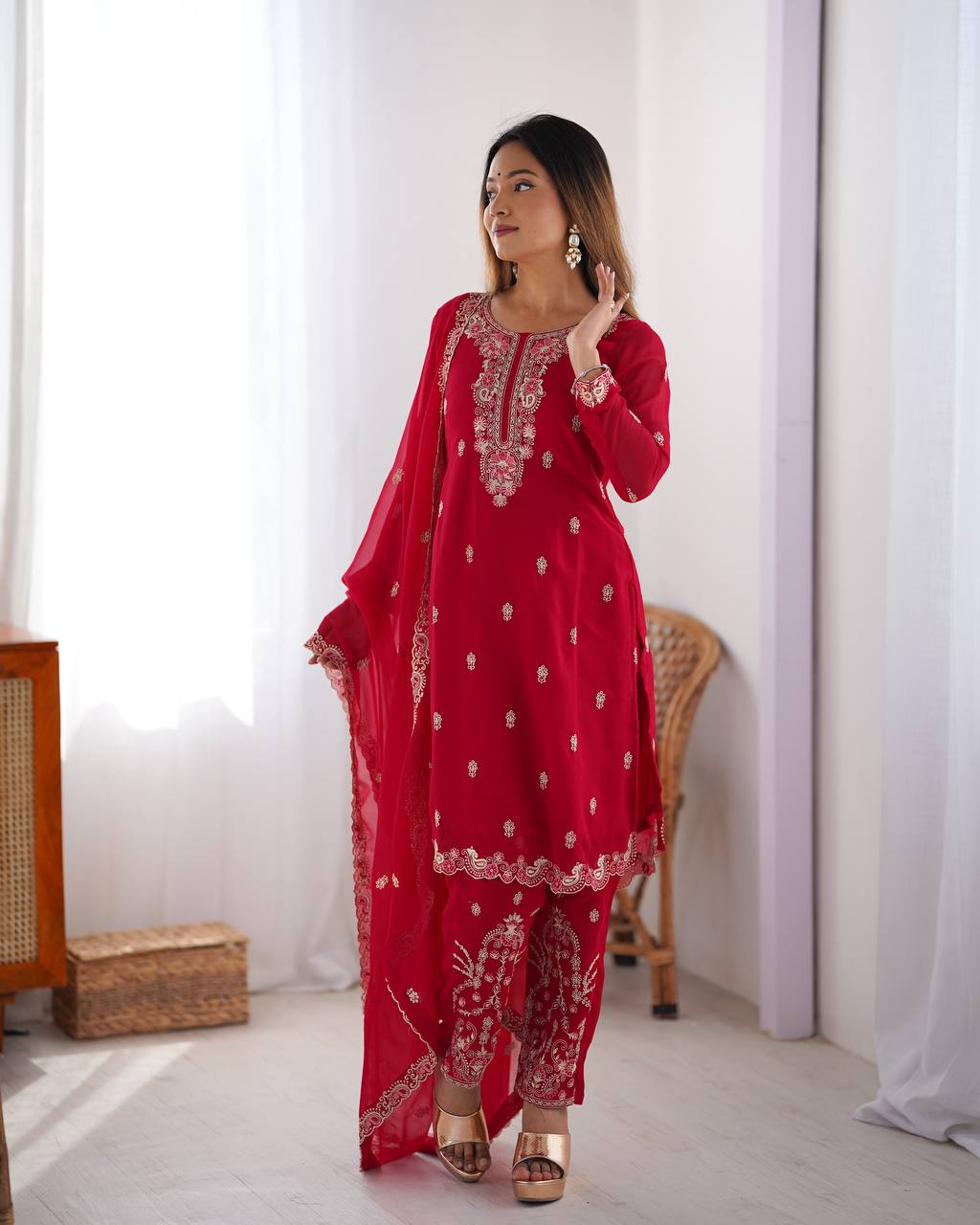 Gulzaar Shine The Royal Patiala Ensemble Suit Set