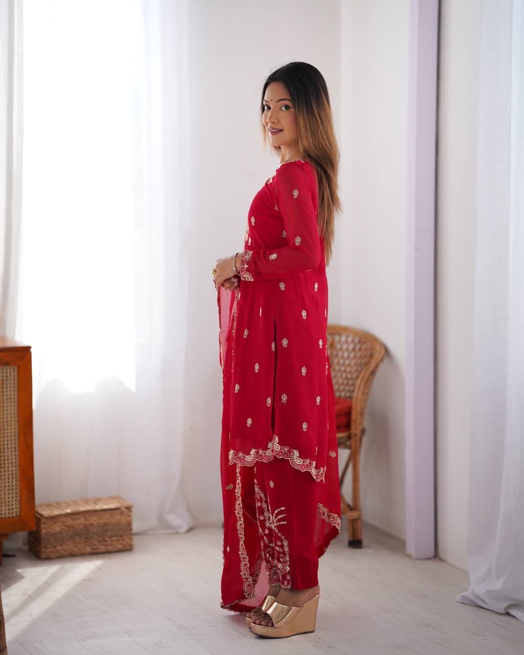 Gulzaar Shine The Royal Patiala Ensemble Suit Set