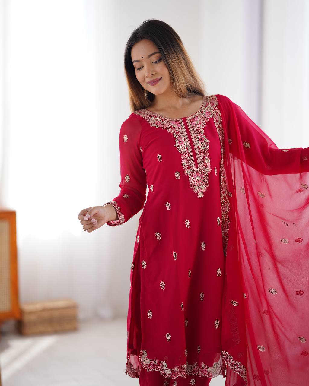 Gulzaar Shine The Royal Patiala Ensemble Suit Set