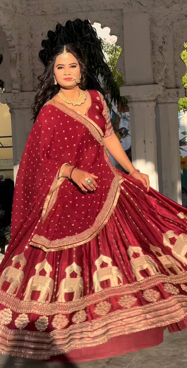 Morni Magic Threads of Royalty Traditional Lehenga Choli