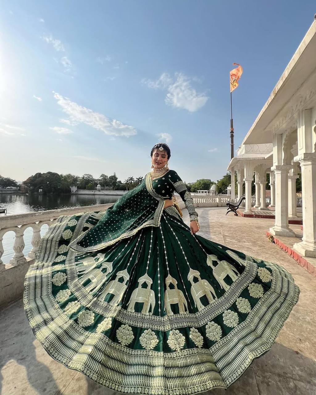 Morni Magic Threads of Royalty Traditional Lehenga Choli