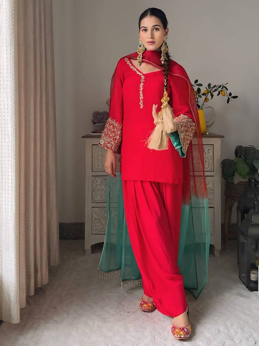 Ruby Designer Farsi Salwar Suit