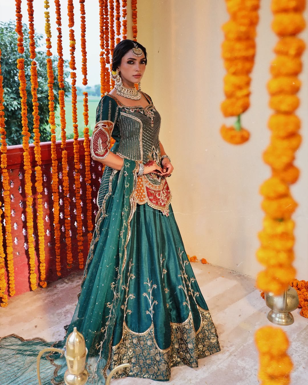 Zareen Mahira The Royal Tapestry Lehenga set