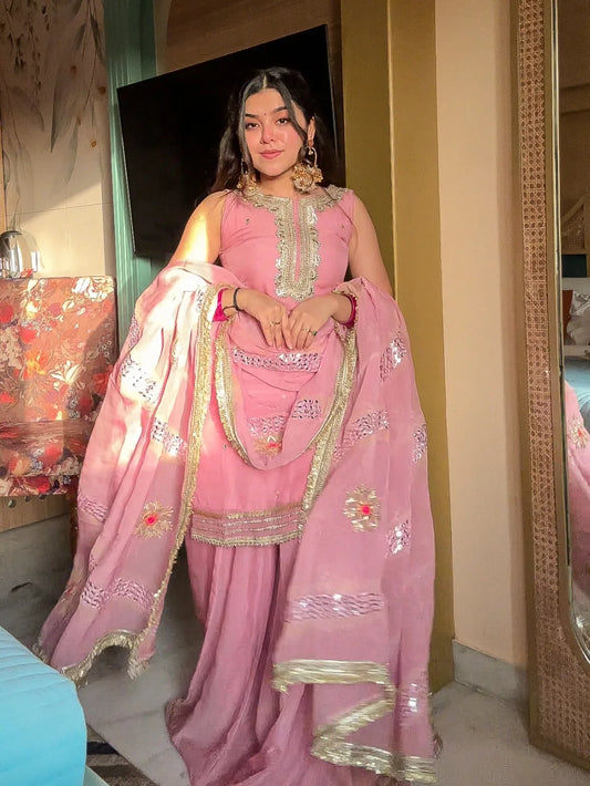 Avyana Cosmos Sharara Set