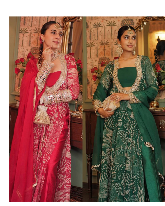 Riwaayat Rang-E-Rooh Beautiful Embroidery Work  Suit