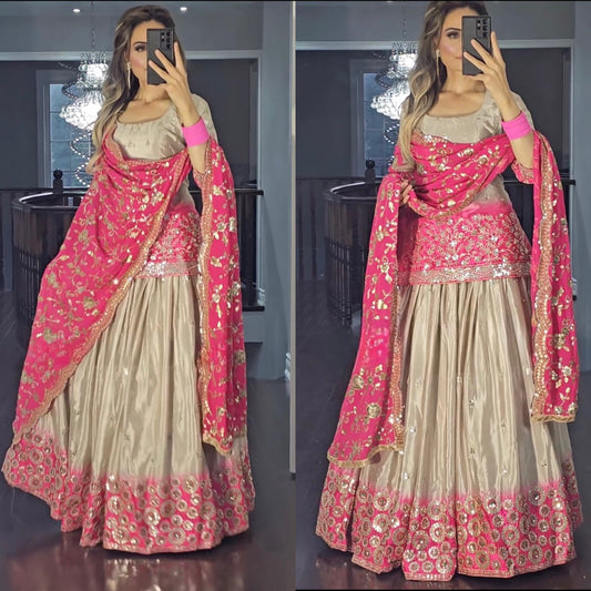 ๐*Presenting New Designers Lehenga -Top In New Fancy Style*๐๐