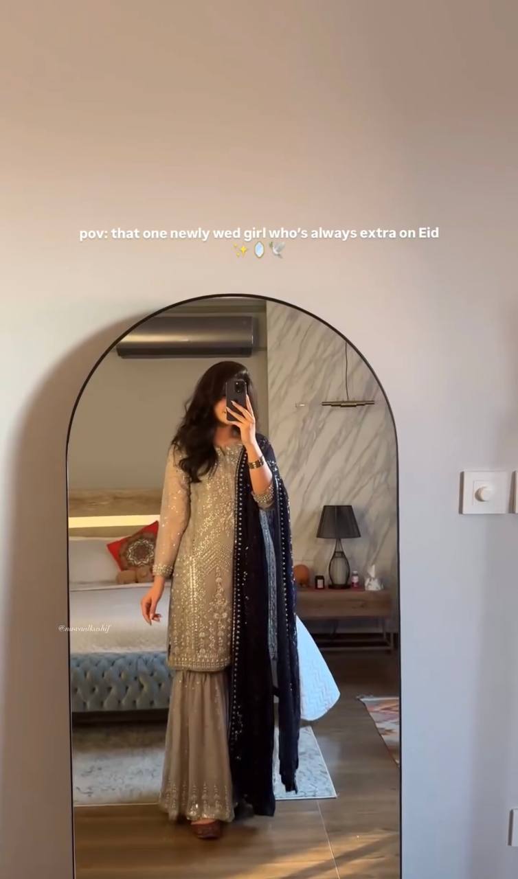 Inaya Royal Sharara Suit Set