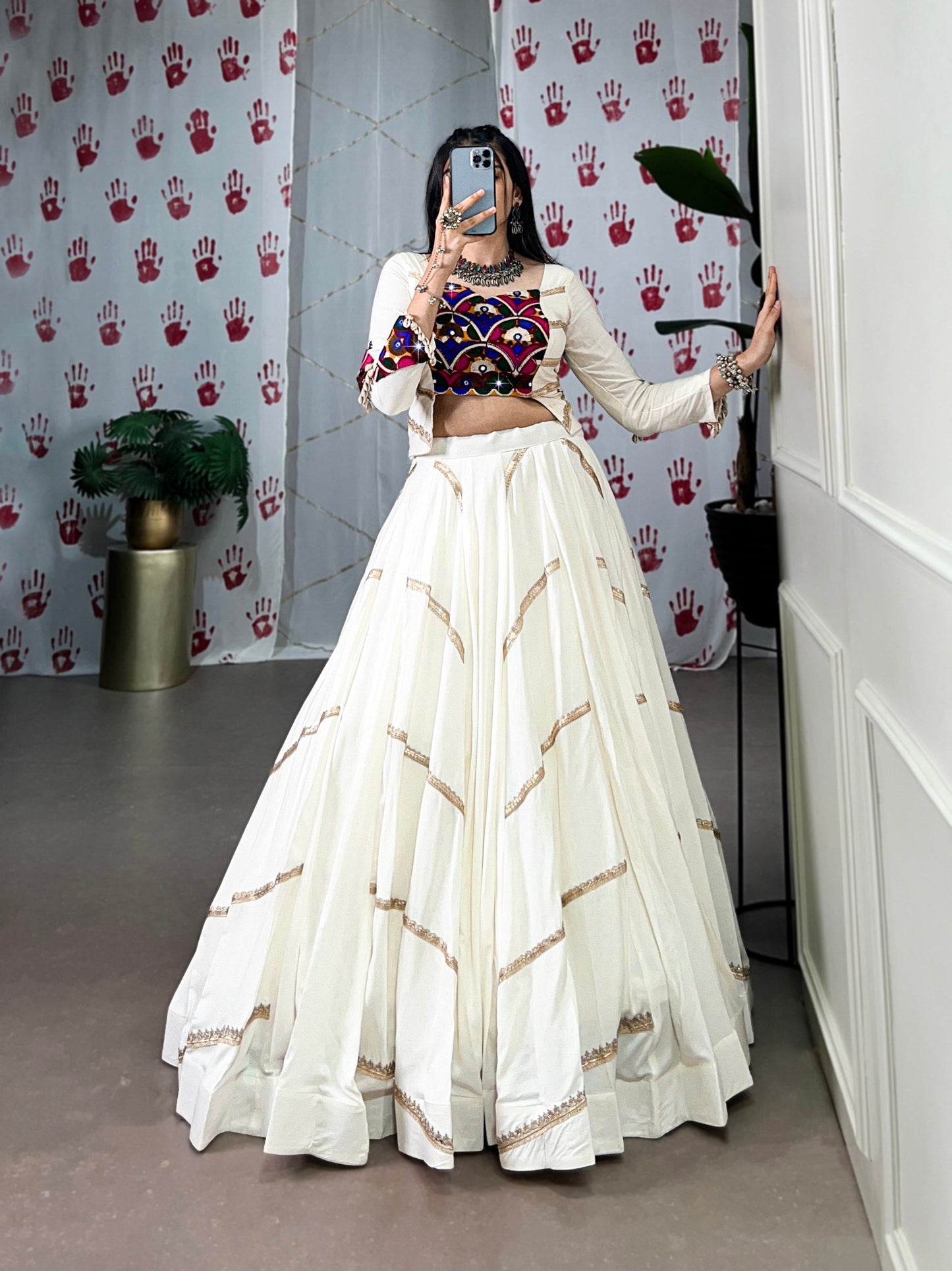 Graceful Glamorous And Rooted In Culture —The Perfect Pick For Garba Night Lehenga Choli