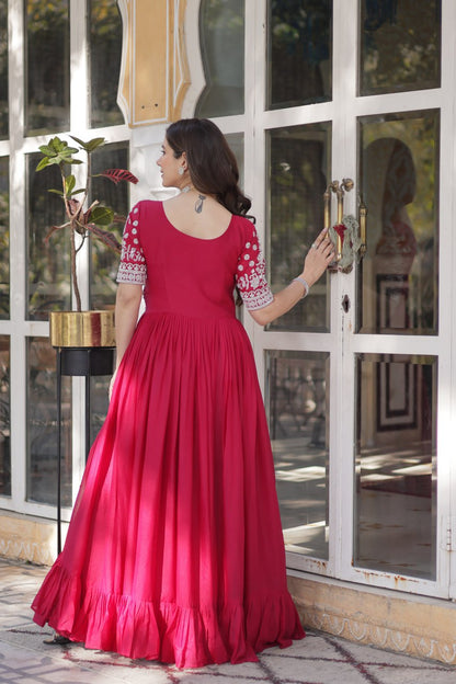 Aayesha  Lehenga With Readymade Slit Cut Long Kurti Set