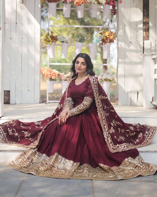 Ethereal Elegance Designer Long  Gown
