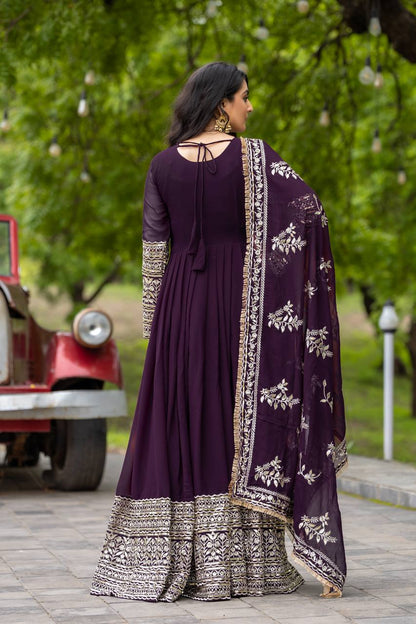 Ethereal Elegance Designer Long  Gown