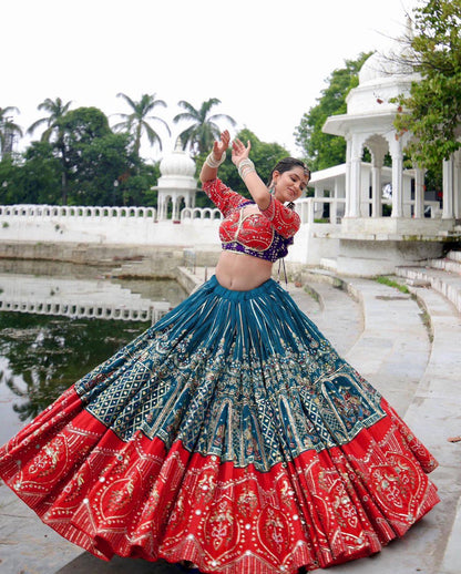 Royal Raas in Rangrez Royal Navratri Lehenga Choli