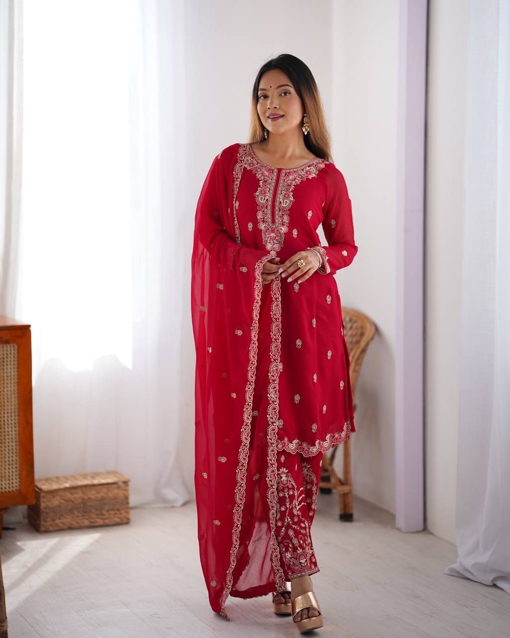 Gulzaar Shine The Royal Patiala Ensemble Suit Set