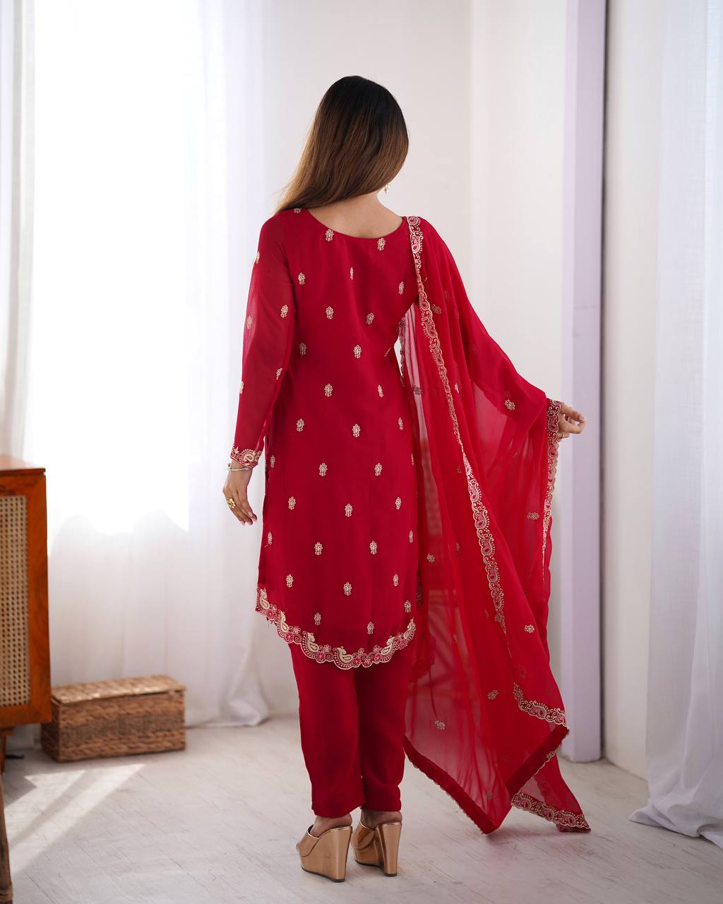 Gulzaar Shine The Royal Patiala Ensemble Suit Set