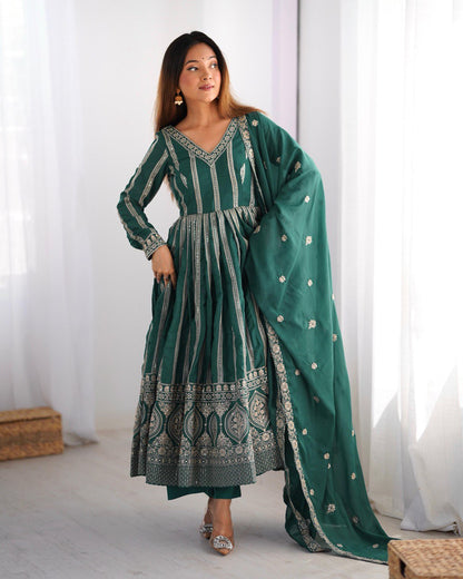 Dhruvi Gorgeous Star Georgette Classic Anarkali Set