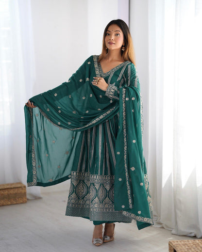 Dhruvi Gorgeous Star Georgette Classic Anarkali Set