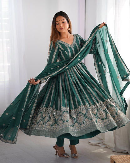 Dhruvi Gorgeous Star Georgette Classic Anarkali Set