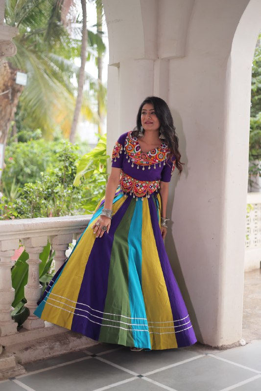 Inaaya’s Twirl into Traditions  Navratri Special Look   Lehenga Set