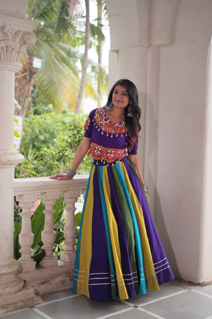 Inaaya’s Twirl into Traditions  Navratri Special Look   Lehenga Set