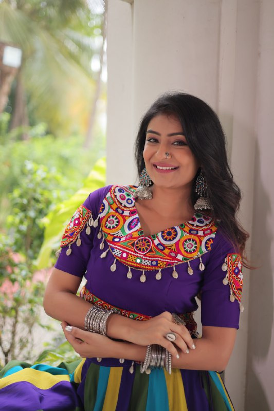 Inaaya’s Twirl into Traditions  Navratri Special Look   Lehenga Set