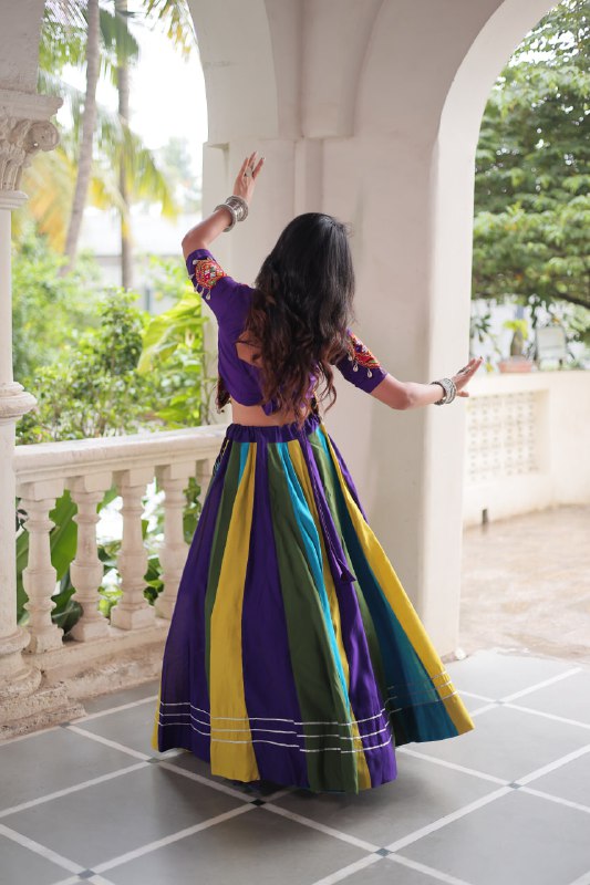 Inaaya’s Twirl into Traditions  Navratri Special Look   Lehenga Set