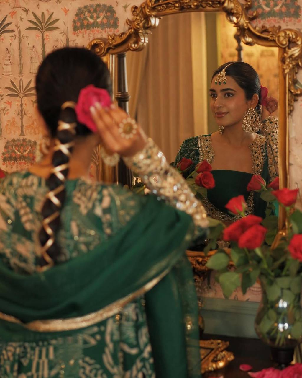 Riwaayat Rang-E-Rooh Beautiful Embroidery Work  Suit