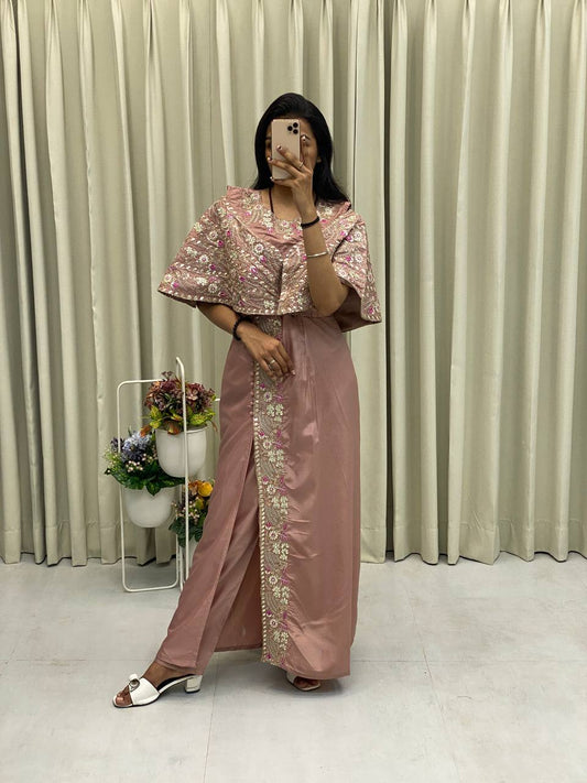 The New Ethereal Suit Gown Elegance