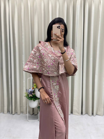 The New Ethereal Suit Gown Elegance