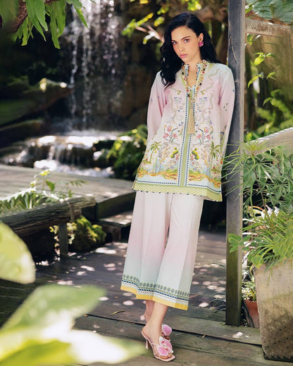 Tvesa Petals & Grace Breezy Summer Look Digital Print Co-ords Set