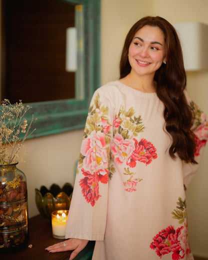 Tvesa Petals & Grace Breezy Summer Look Digital Print Co-ords Set