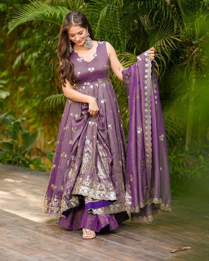 Yashika Classic Banarasi Anarkali Set