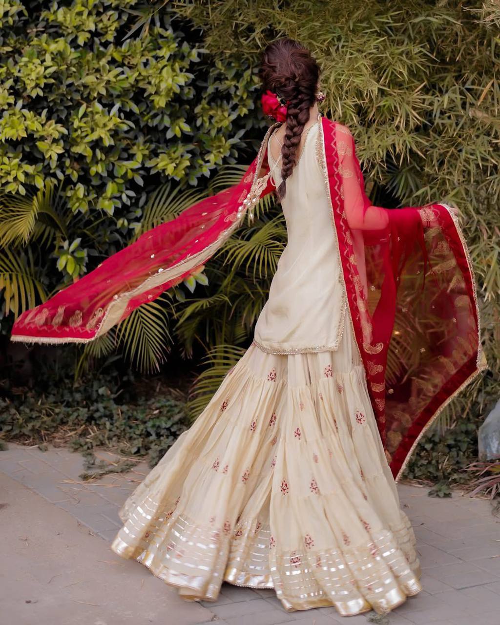 Libaas E Shan Designer And Elegance Three Piece Sarara Suit