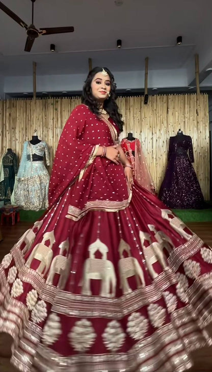 Morni Magic Threads of Royalty Traditional Lehenga Choli