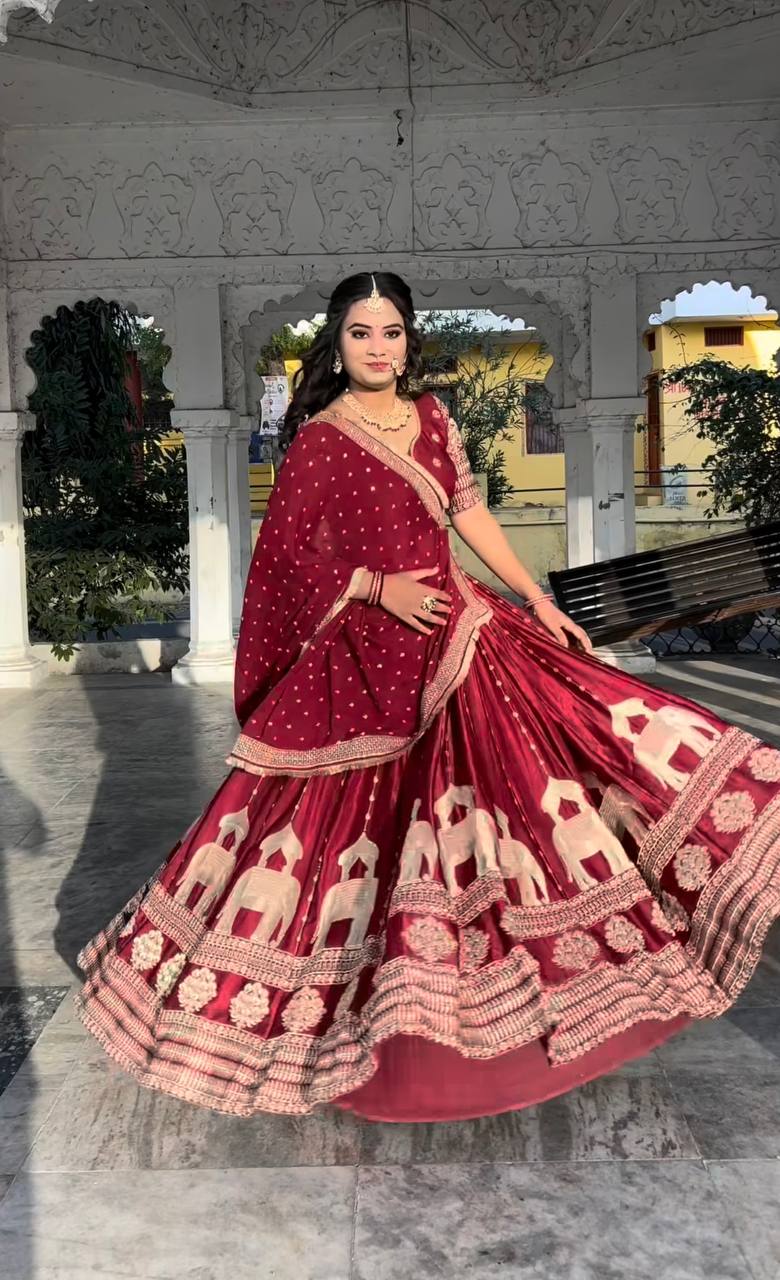 Morni Magic Threads of Royalty Traditional Lehenga Choli