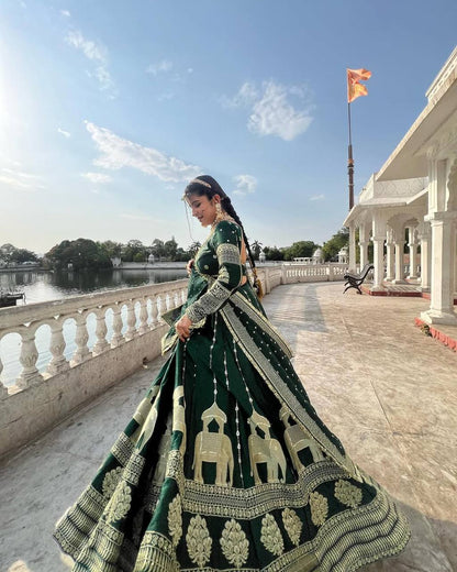 Morni Magic Threads of Royalty Traditional Lehenga Choli