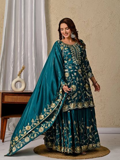 Diana chinnon Silk Designer Party Wear Lehenga Styles