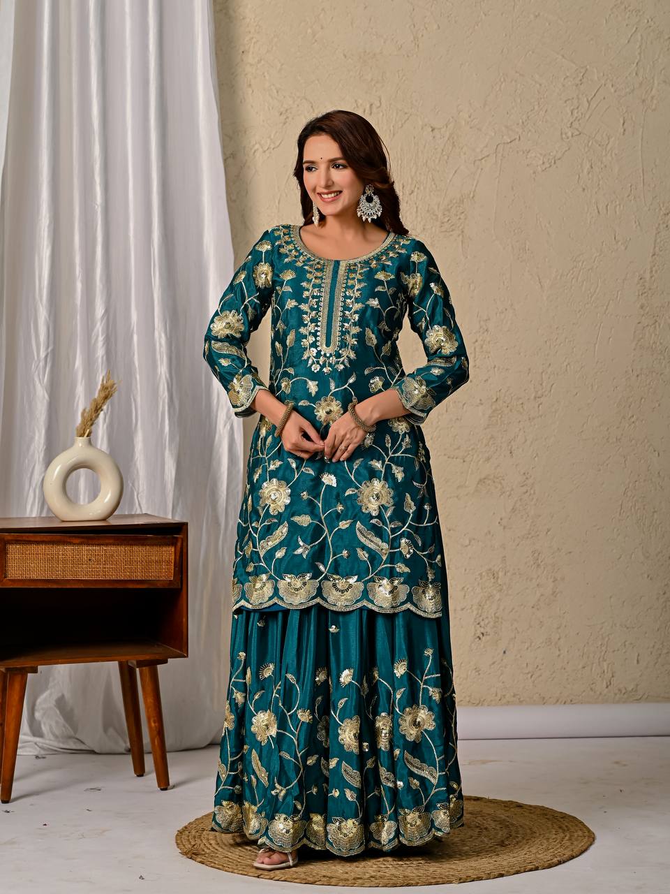 Diana chinnon Silk Designer Party Wear Lehenga Styles