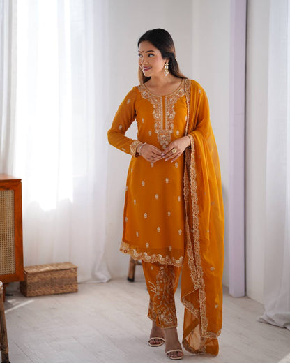 Gulzaar Shine The Royal Patiala Ensemble Suit Set