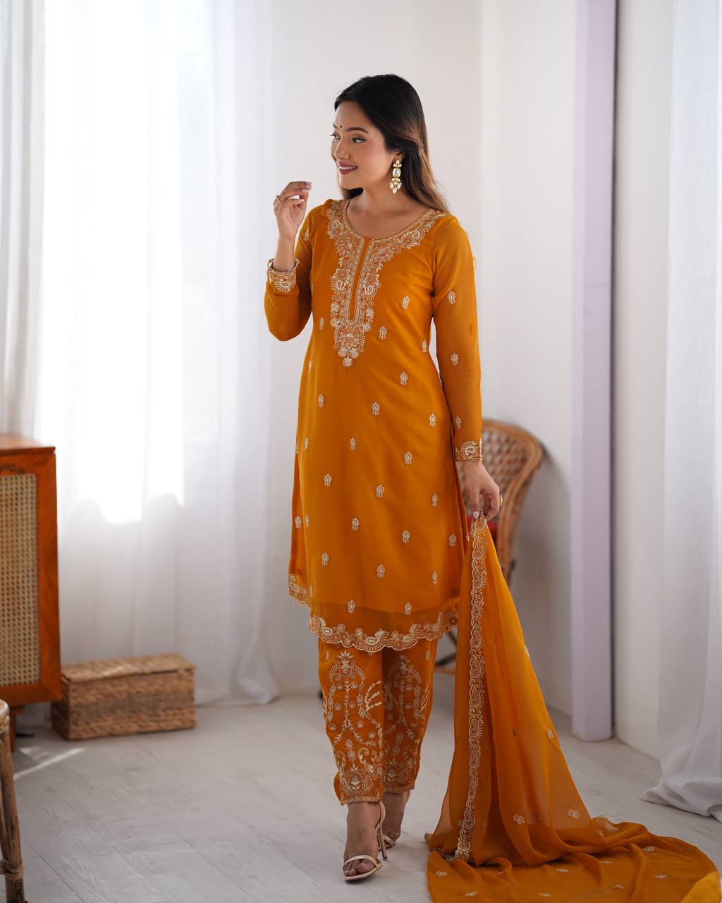 Gulzaar Shine The Royal Patiala Ensemble Suit Set