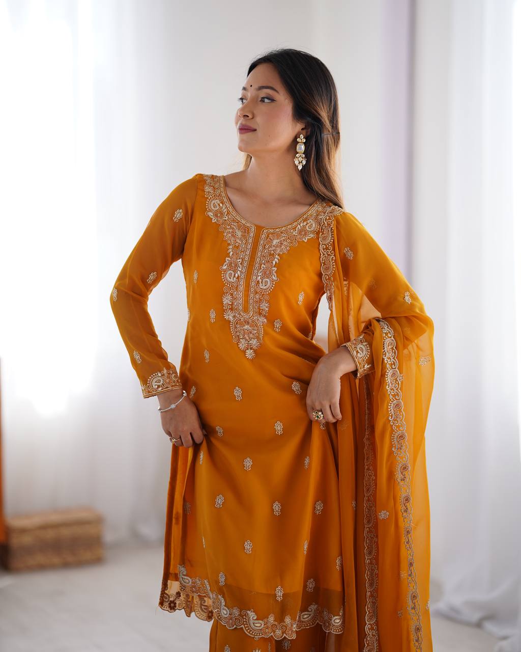 Gulzaar Shine The Royal Patiala Ensemble Suit Set