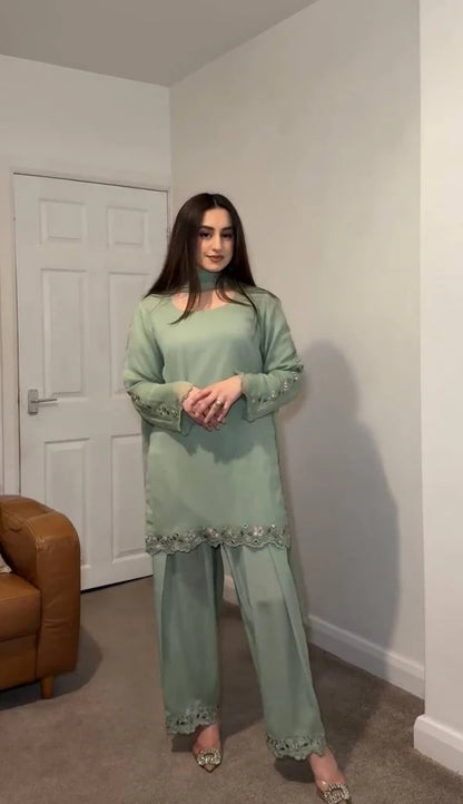 Amaira Designer Party Wear Suit Set