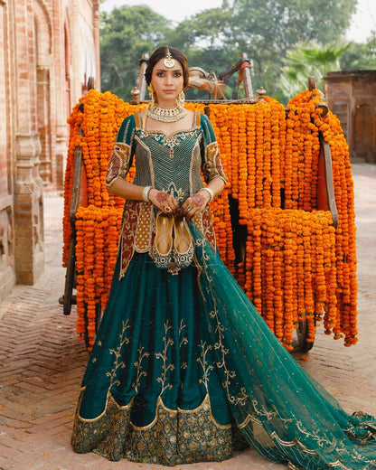 Zareen Mahira The Royal Tapestry  Lehenga set