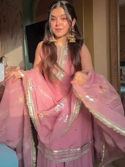 Avyana Cosmos Sharara Set