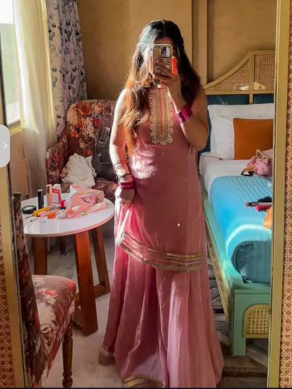Avyana Cosmos Sharara Set