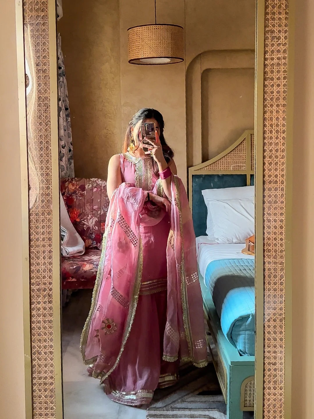 Avyana Cosmos Sharara Set