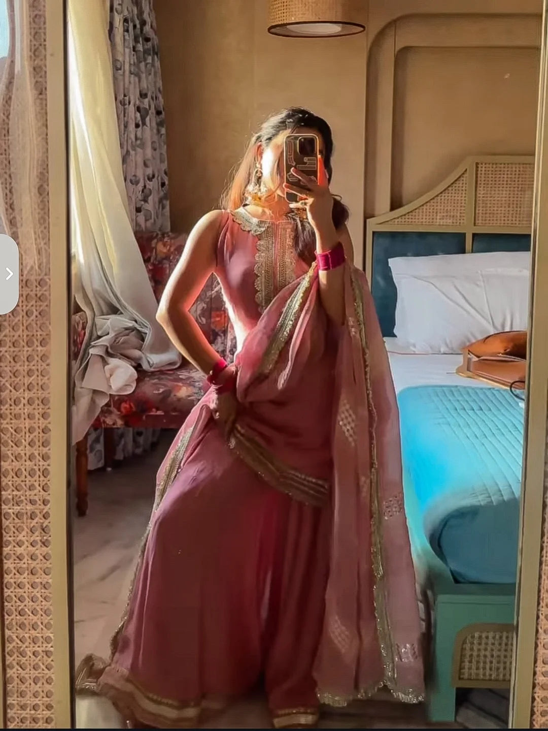 Avyana Cosmos Sharara Set