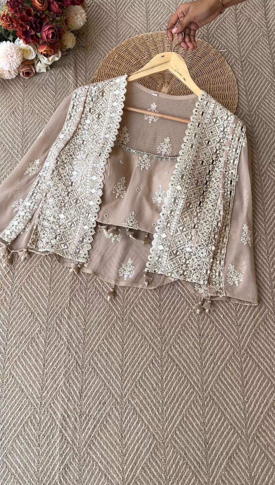 Ishq-e Embroidered Festival  Three-Piece Set
