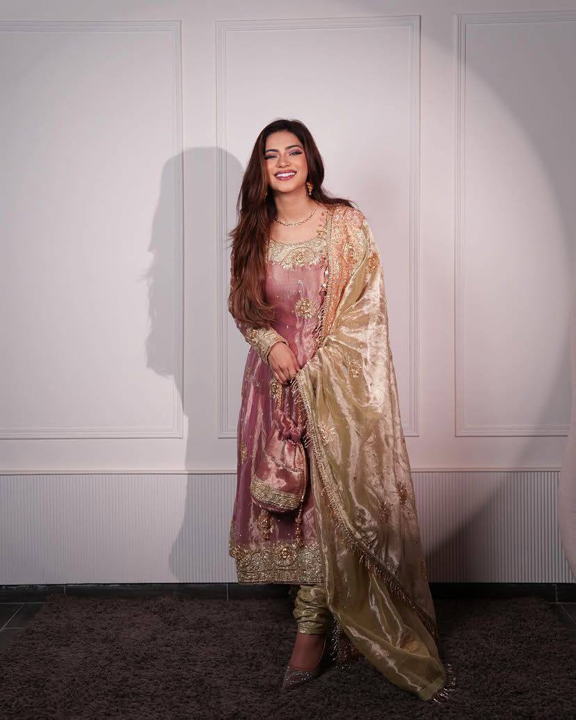 Sunehri Sitara A Golden Glow in Ornate Kurta Set