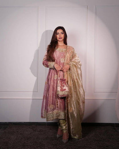 Sunehri Sitara A Golden Glow in Ornate Kurta Set